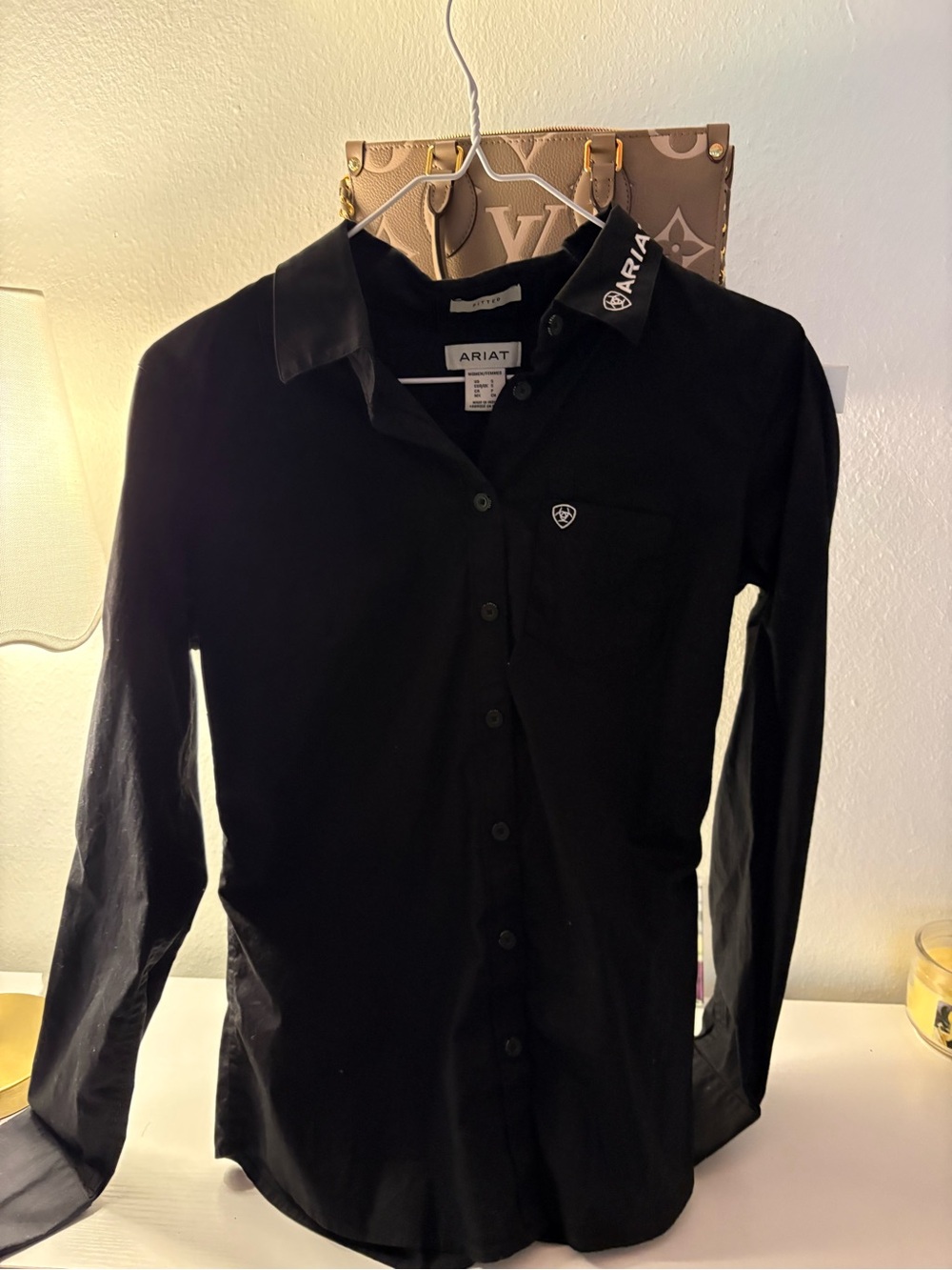 Ariat Black Long-Sleeve Button-Down Shirt